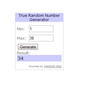 Giveaway winner! Announcement