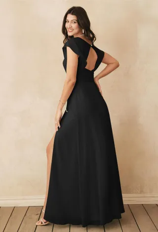 Dress Your Bridesmaids in Elegance with AW Bridal’s Black Bridesmaid Dresses